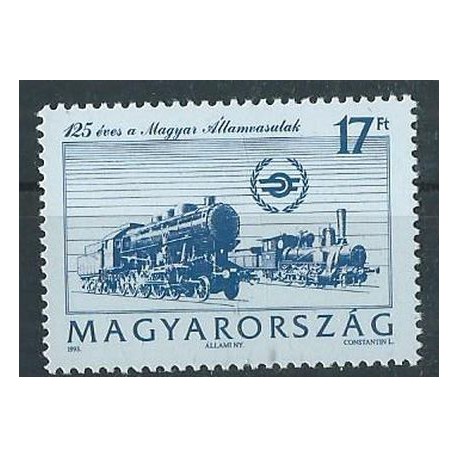 Węgry - Nr 4246 1993r - Kolej