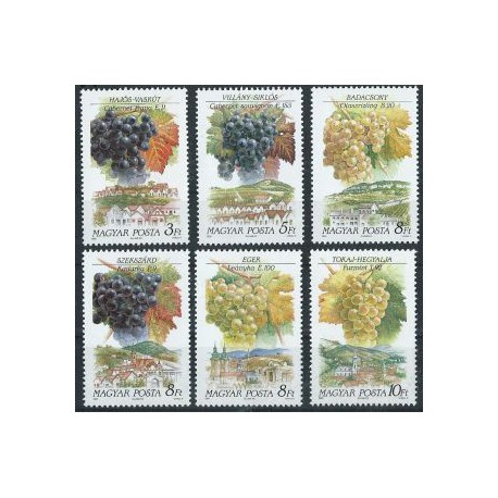 Węgry - Nr 4101 - 06 1990r - Owoce