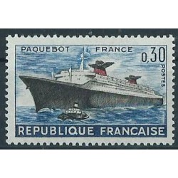 Francja - Nr 1378 1962r - Marynistyka