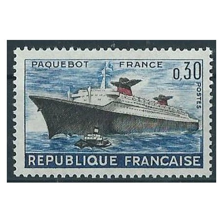 Francja - Nr 1378 1962r - Marynistyka