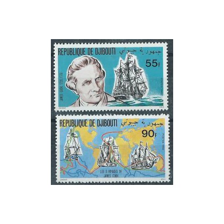 Djibouti - Nr 287 - 88 1980r - Marynistyka