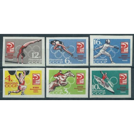 ZSRR - Nr 2932 - 37 B 1964r - Sport - Olimpiada