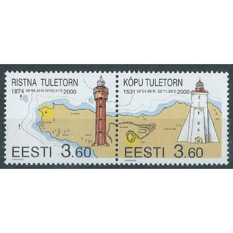 Estonia - Nr 365 - 66 2000r - Latarnie