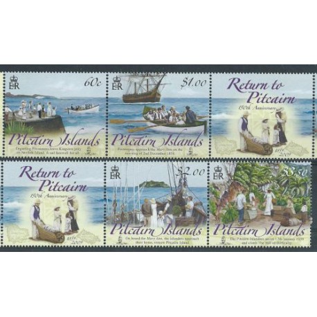 Pitcairn - Nr 774 - 77 Pasek 2009r - Marynistyka