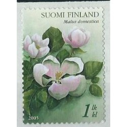 Finlandia - Nr 1744 2005r - Kwiaty