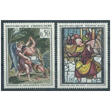 Francja - Nr 1426 - 27 1963r - Malarstwo