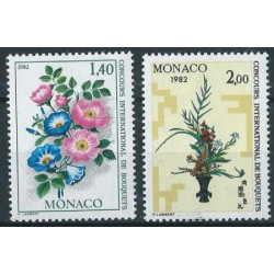 Monako - Nr 1496 - 97 1981r - Kwiaty