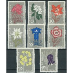 Rumunia - Nr 1647 - 54 1957r - Kwiaty
