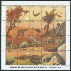 Guyana - Nr 3407 - 26 Klb 1990r - Dinozaury