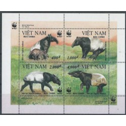 Wietnam - Nr 2685 - 68 A  Klb 1995r - WWF -  Ssaki