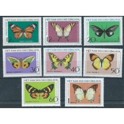 Wietnam N. - Nr 833 - 40 A 1976r - Motyle