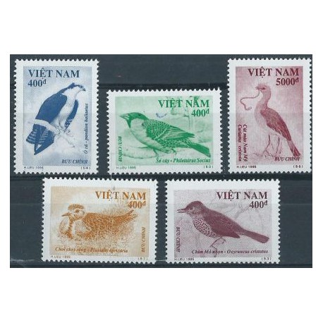 Wietnam - Nr 2658 - 62 1995r - Ptaki