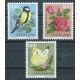 Jugosławia - Nr 1559 - 61 1974r - Ptaki -  Motyle - Kwiaty