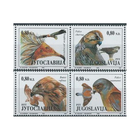 Jugosławia - Nr 2647 - 50 1994r - Ptaki