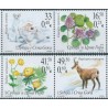 Serbia i Czarnogóra - Nr 3239 - 42 Pasek  2005r - Kwiaty - Ssaki