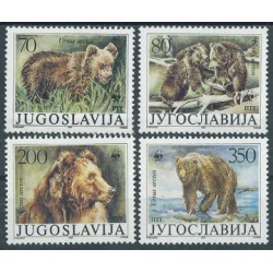 Jugosławia - Nr 2260 - 63 1988r - WWF -  Ssaki