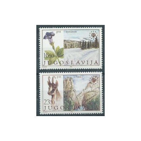 Jugosławia - Nr 2000 - 01 1983r - Ssak -  Kwiat