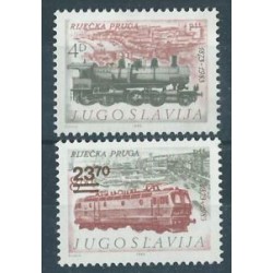 Jugosławia - Nr 1981 - 82 1983r - Koleje