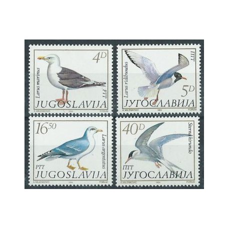 Jugosławia - Nr 2055 - 58 1984r - Ptaki
