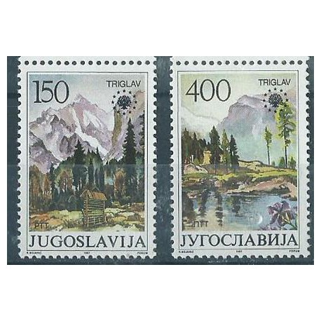 Jugosławia - Nr 2211 - 12 1987r - Krajobrazy