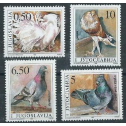 Jugosławia - Nr 2425 - 28 1990r - Ptaki