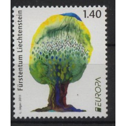 Liechtenstein - Nr 1591 2011r - CEPT - Drzewa