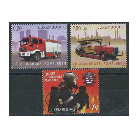 Luxemburg - Nr 1818 - 20 2009r - Samochody strażackie