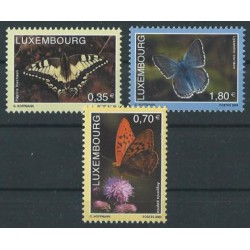 Luxemburg - Nr 1684 - 86 2005r - Motyle