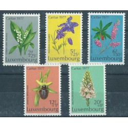 Luxemburg - Nr 957 - 61 1977r - Kwiaty