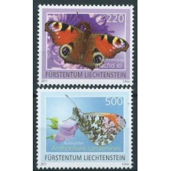 Liechtenstein - Nr 1592 - 93 2011r - Motyle