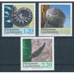 Liechtenstein - Nr 1365 - 67 2004r - Muszla - Archeologia