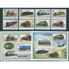 Lesotho - Nr 1051 - 58 Bl 105 - 06 1993r - Koleje
