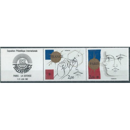 Francja - Nr 2262 - 63 1981r - Grafika