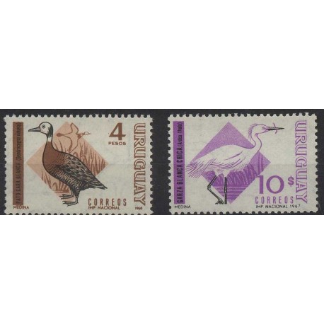 Urugwaj - Nr 1116 - 17 1968r - Ptaki