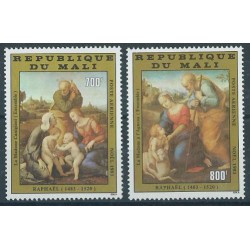 Mali - Nr 981 - 82 A 1983r - Malarstwo - Boże Narodzenie