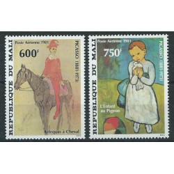 Mali - Nr 876 - 77 A 1981r - Malarstwo - Koń