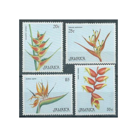 Jamajka - Nr 645 - 48 1986r - Kwiaty