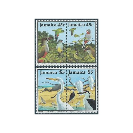 Jamajka - Nr 687 - 90 1988r - Ptaki