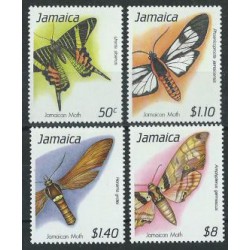 Jamajka - Nr 770 - 73 1991r - Motyle