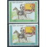 Yemen - Nr 1835 - 36 1987r - Konie