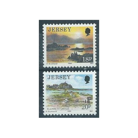 Jersey -  Nr 473, 475 1989r - Latarnia