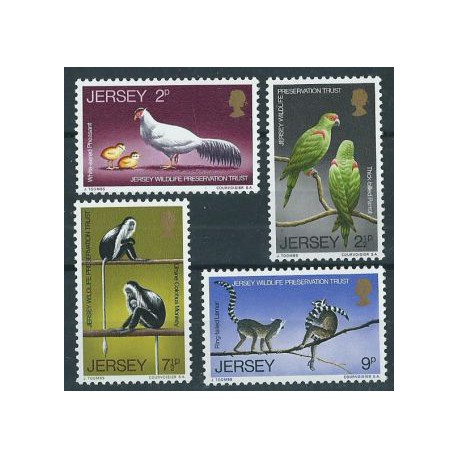 Jersey - Nr 049 - 52 1971r - Ptaki - Ssaki