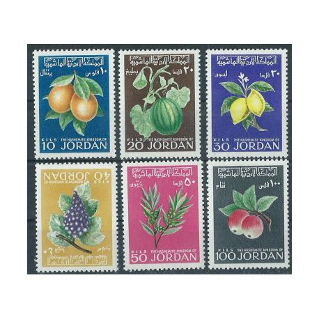 Jordania - Nr 705 - 10 1969r - Owoce