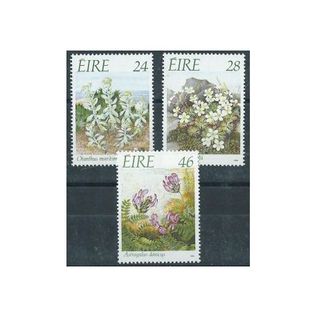 Irlandia - Nr 654 - 56 1988r - Kwiaty