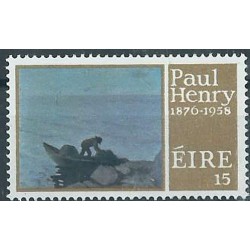 Irlandia - Nr 390 1976r - Malarstwo - Połw  ryb