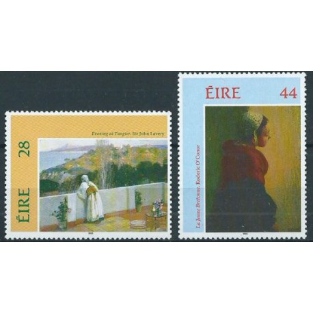 Irlandia - Nr 817 - 18  1993r - Malarstwo