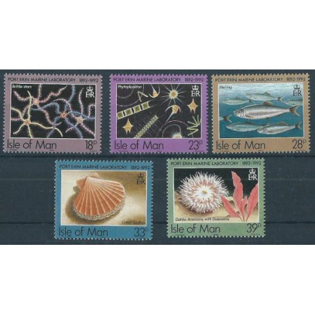Wyspa Man - Nr 507 - 11 1992r - Fauna morska  - Ryby