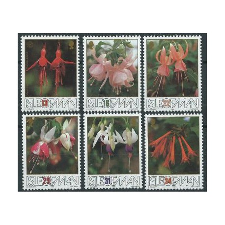 Wyspa Man - Nr 375 - 80 1988r - Kwiaty