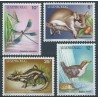 Luxemburg - Nr 1168 - 71 1987r - Ptak - Gady -  Ssak