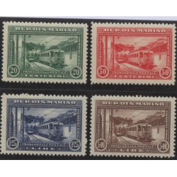 San Marino - Nr 180 - 83 1932r - Koleje